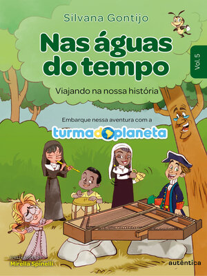 cover image of Nas águas do tempo
